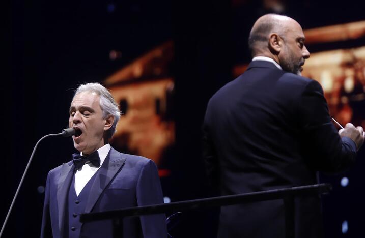 Andrea Bocelli koncertas "Žalgirio" arenoje