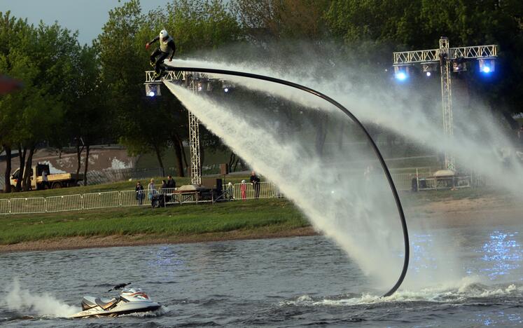 Didžiausio pavasario renginio „Santaka“ repeticija 