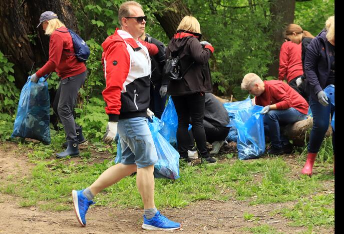 Jiesios ir Nemuno upių pakrančių švarinimas