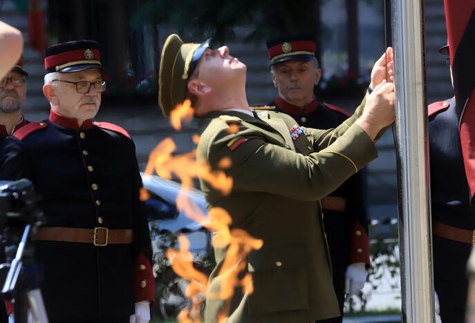 LŠS vadų keitimosi ceremonija