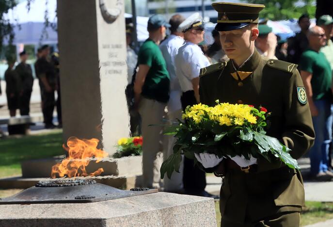 LŠS vadų keitimosi ceremonija