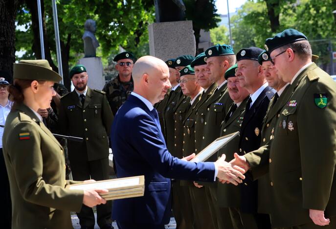 LŠS vadų keitimosi ceremonija