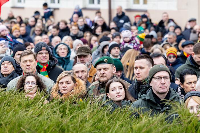 Trijų Baltijos valstybių vėliavų pakėlimo ceremonija