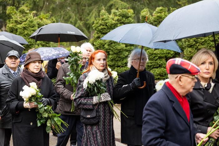 Vilniuje – G. Kirkilo laidotuvės