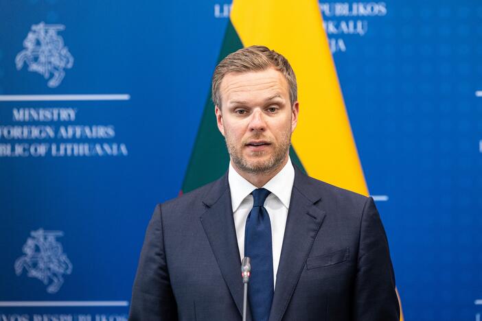 G. Landsbergio, JAV Valstybės sekretoriaus pavaduotojo ir Japonijos užsienio reikalų viceministro konferencija