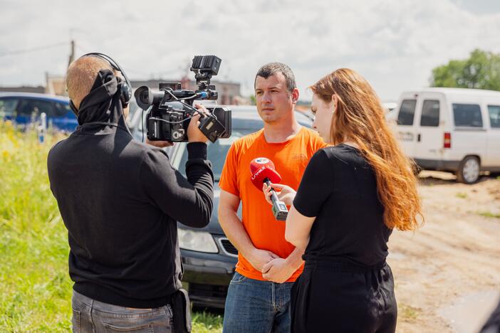 Vilniuje vyras užlipo ant mobiliojo ryšio operatoriaus bokšto