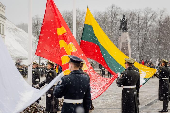 Vilniuje paminėta Lietuvos kariuomenės diena