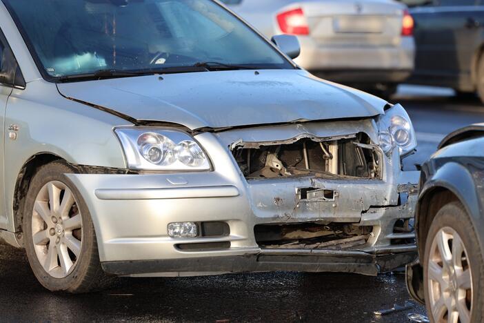 Kaune – automobilių avarijos ir spūstys