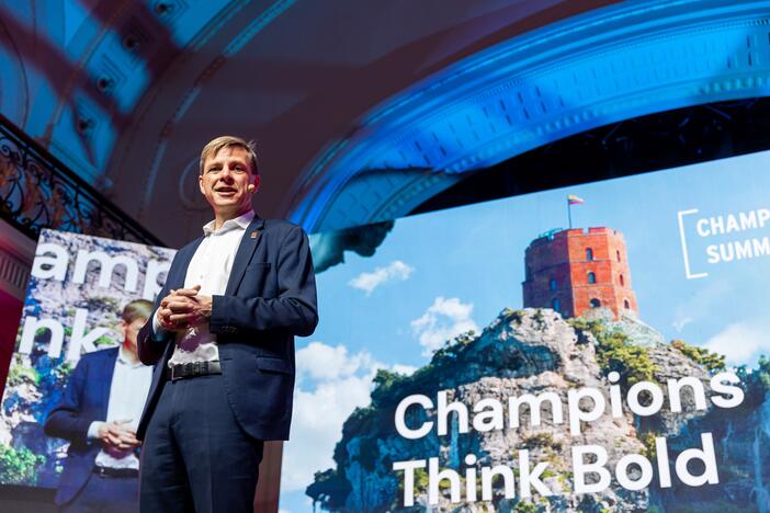 Vilniuje tarptautinė konferencija „Champion Cities Summit 2023: Champions Think Bold“