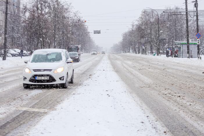 Kaunas po stipraus snygio