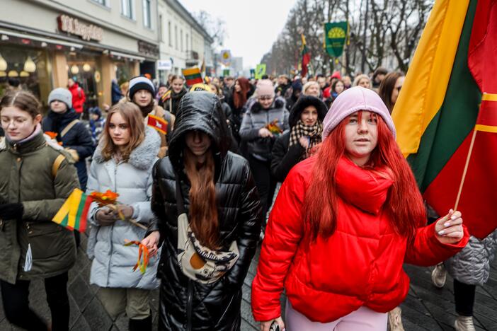 Kauno moksleivių šventinė eisena