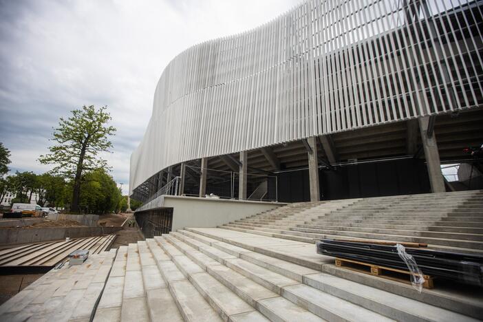 Darbų eiga Kauno Dariaus ir Girėno stadione