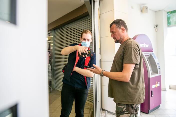 Kauno prekybos centruose tikrinami galimybių pasai