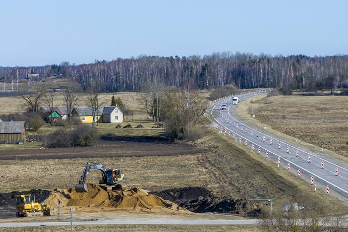 A14 kelio ruožo nuo Molėtų iki Utenos remonto pradžia