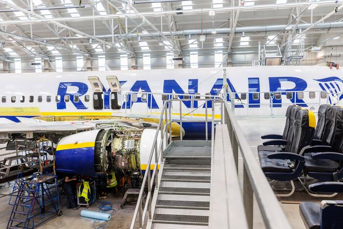 „Ryanair“ Kauno orlaivių techninės priežiūros centro atidarymas