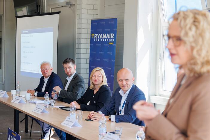 „Ryanair“ Kauno orlaivių techninės priežiūros centro atidarymas