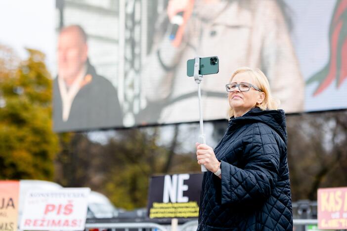 Lietuvos šeimų sąjūdžio mitingas