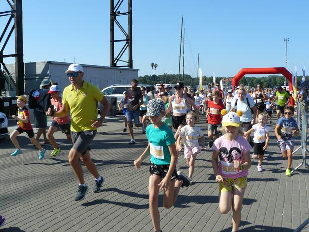 Renginys: Klaipėdos sporto festivalio 770 metrų bėgime dalyvavo apie du šimtus bėgikų.