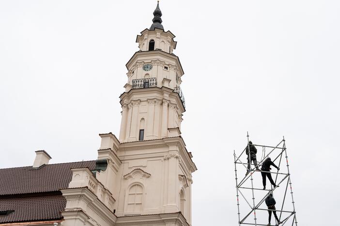 Pristatyta Kauno kalėdinė eglutė 