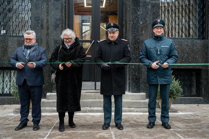 Oficialiai atidarytas Kauno Vyriausiasis policijos komisariatas