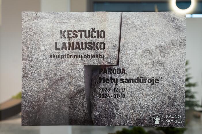 Skulptoriaus K. Lanausko parodos „Metų sandūroje“ atidarymas