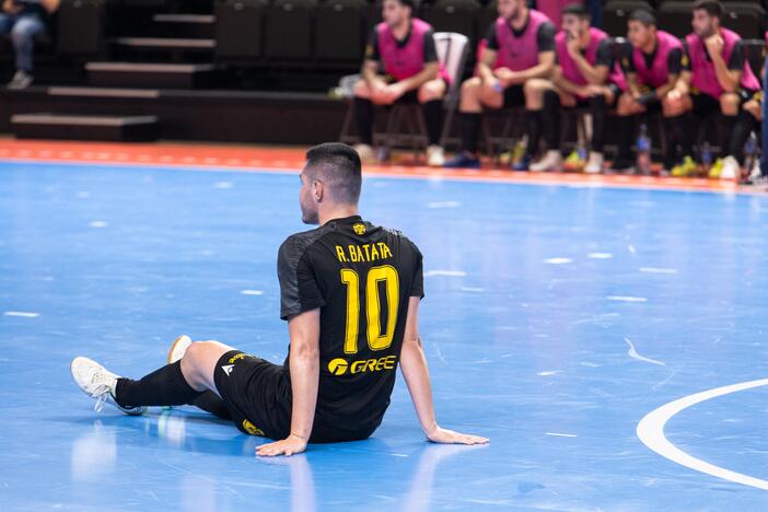 UEFA FUTSAL „Kauno Žalgirio“ ir „AEL“ ekipų dvikova