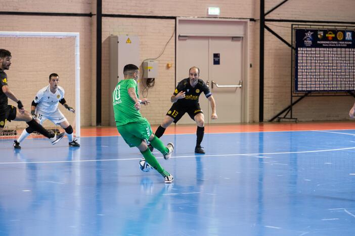 UEFA FUTSAL „Kauno Žalgirio“ ir „AEL“ ekipų dvikova