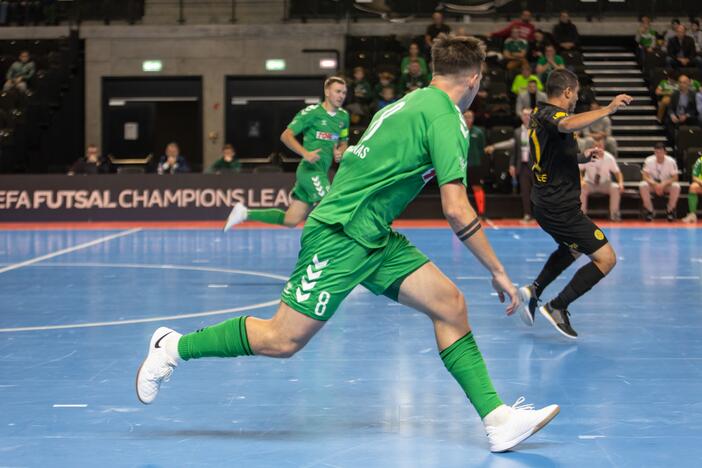 UEFA FUTSAL „Kauno Žalgirio“ ir „AEL“ ekipų dvikova