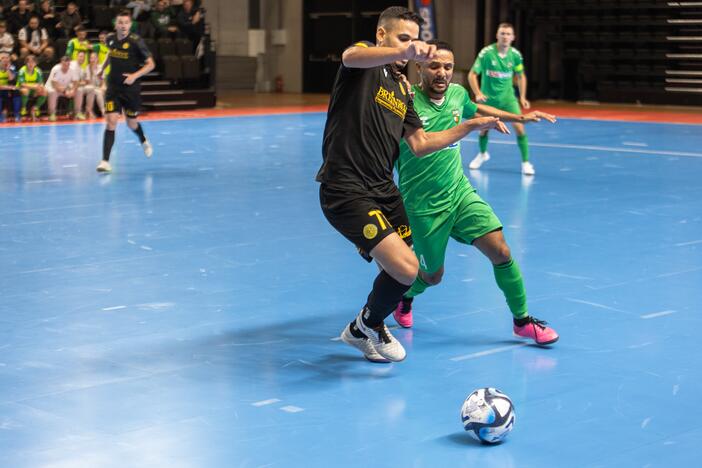 UEFA FUTSAL „Kauno Žalgirio“ ir „AEL“ ekipų dvikova