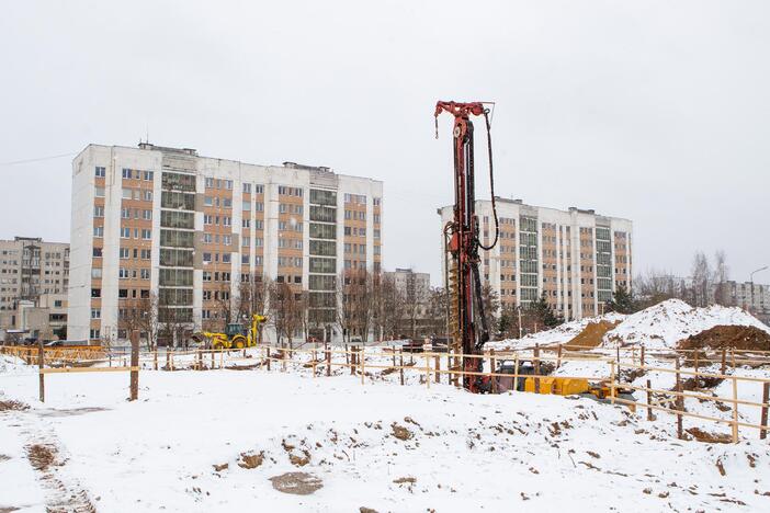 Vilniuje statoma nauja mokykla