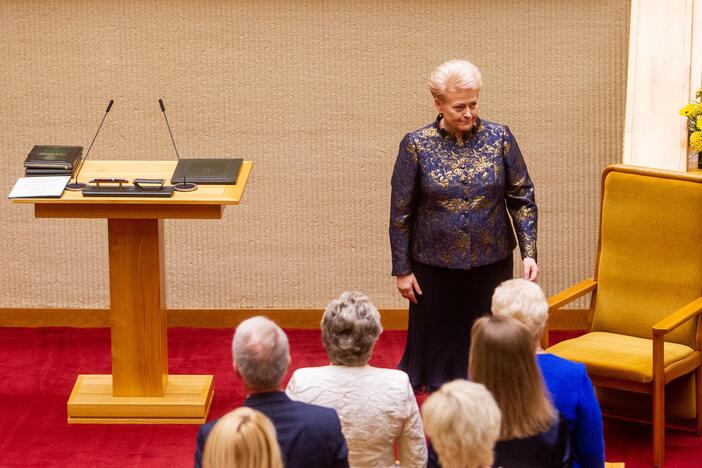 G. Nausėdos priesaikos ceremonija Seime