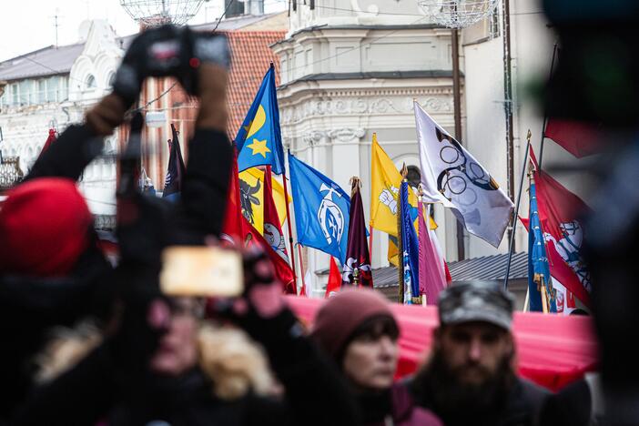 Iškilmingos sukilimo vadų laidotuvės