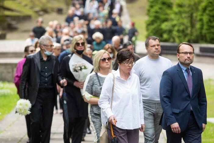 Aktoriaus G. Girdvainio laidotuvės