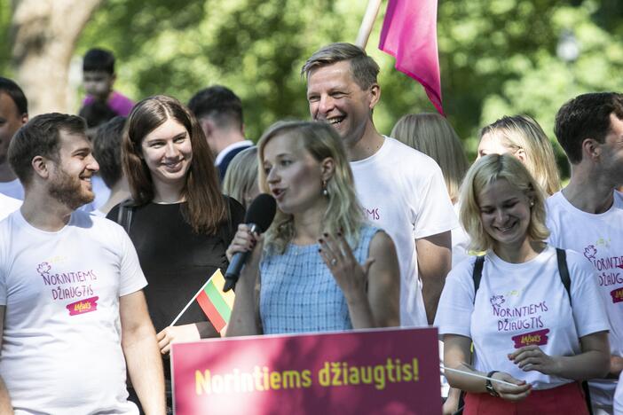 Laisvės partija pristatė rinkimų programą