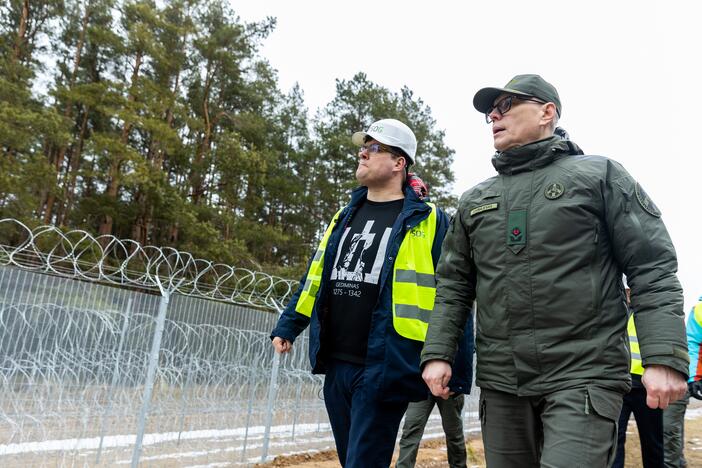 NSGK nariai lankėsi Baltarusijos pasienyje