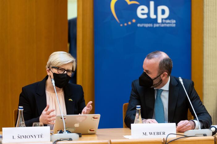 EP Europos liaudies partijos frakcijos vadovybės vizitas Lietuvoje