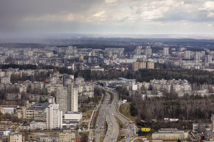 Vilniaus TV bokštas atvėrė naują apžvalgos aikštelę