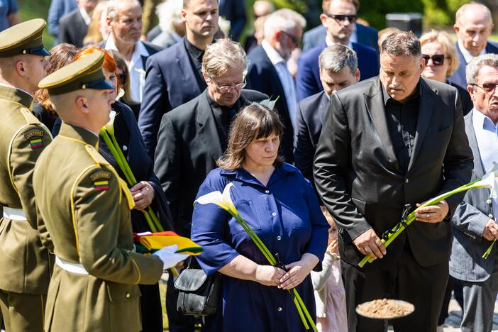 Nepriklausomybės Akto signataro A. Sakalo laidotuvės