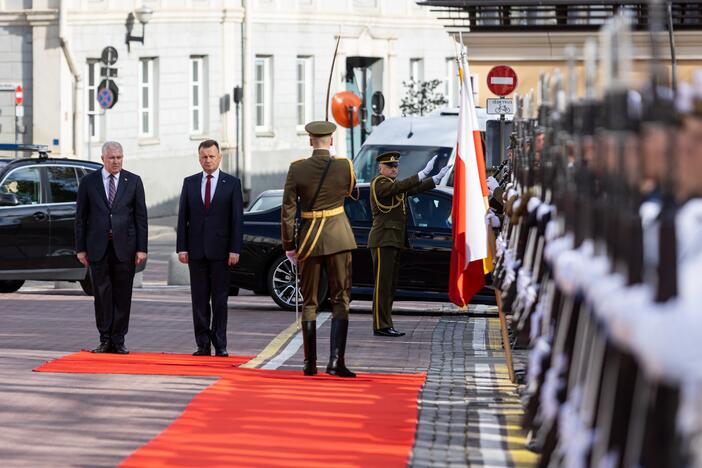 Lenkijos gynybos ministro vizitas Lietuvoje