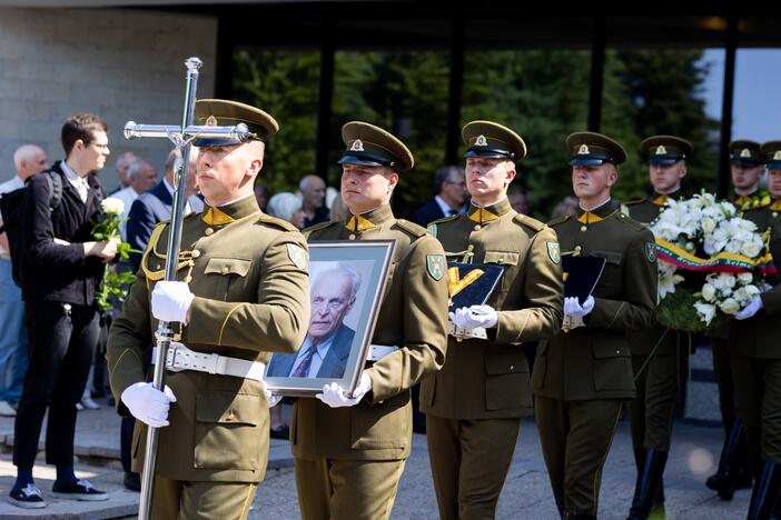 Nepriklausomybės Akto signataro A. Sakalo laidotuvės