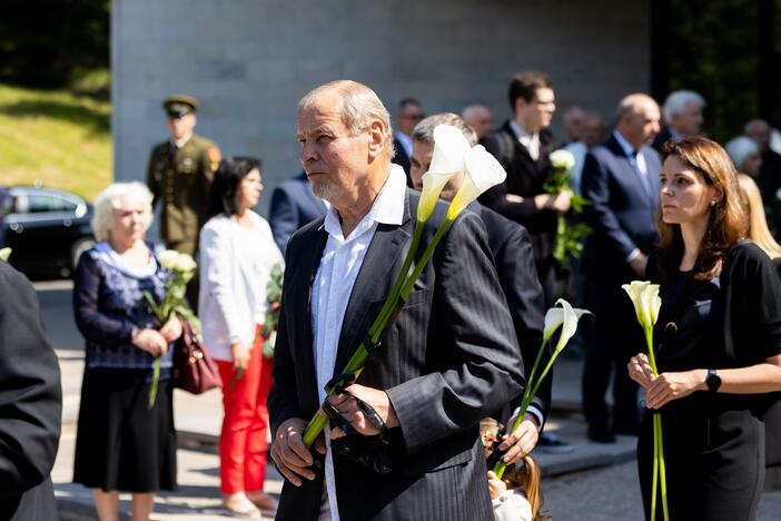 Nepriklausomybės Akto signataro A. Sakalo laidotuvės