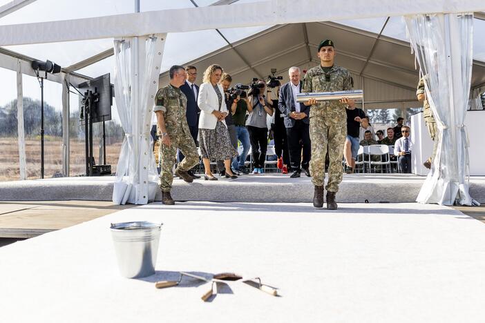 Rokantiškėse pradedamos karinio miestelio statybos