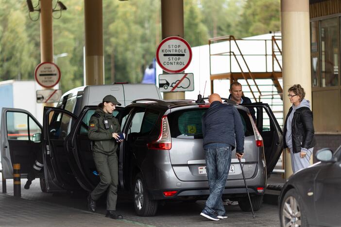 Spaudos konferencija dėl įsigaliojusių ribojimų rusams