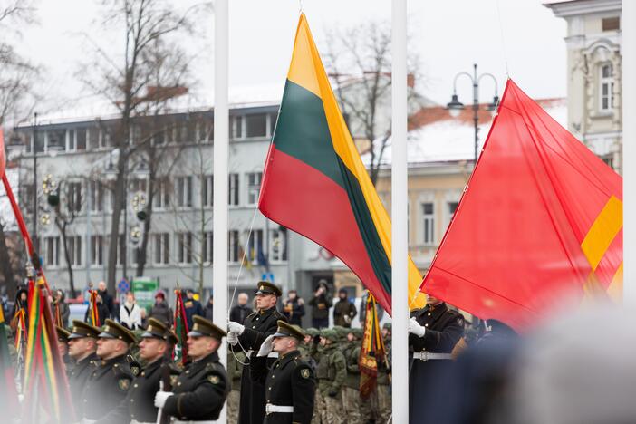 104-ųjų Lietuvos kariuomenės atkūrimo metinių minėjimas