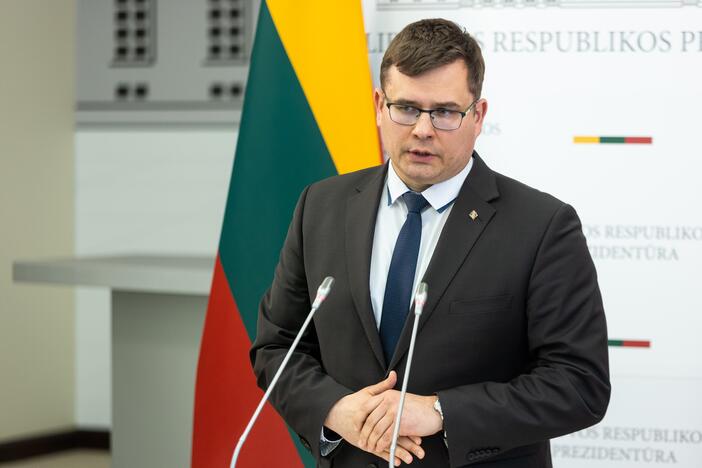 Spaudos konferencija po Valstybės gynimo tarybos posėdžio