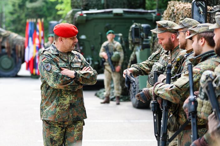 Kovinių grupių vadų sutikimas Rukloje