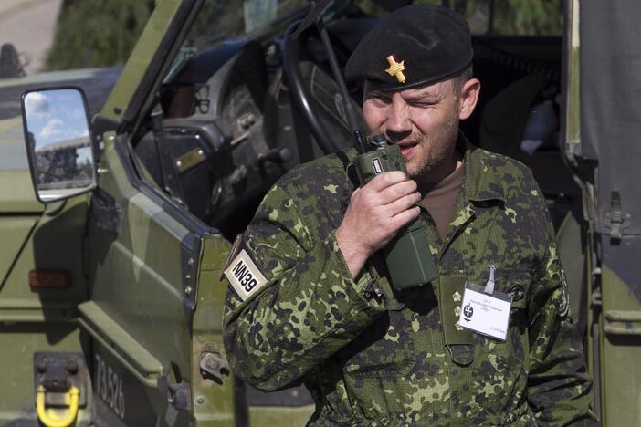 Atidaromas NATO pajėgose budėsiantis Baltijos batalionas