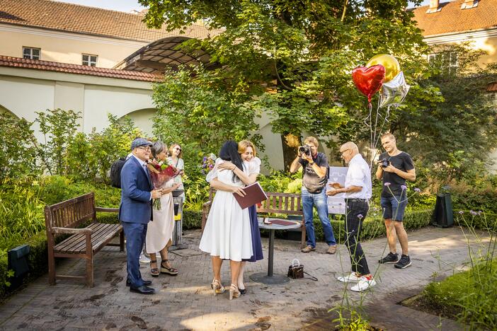 Susituokė Jurga Baltrukonytė ir Algis Kriščiūnas