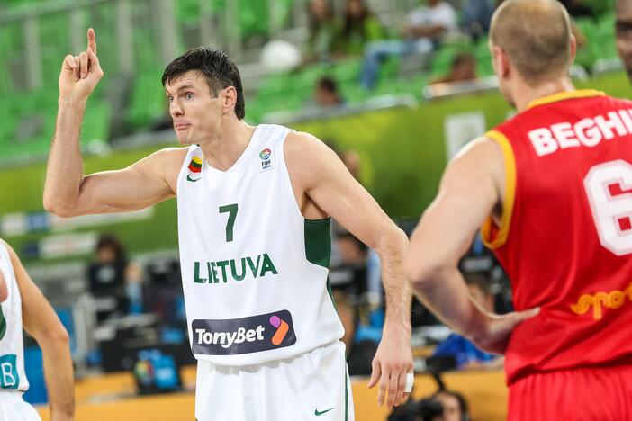 „Eurobasket“: Lietuva - Belgija