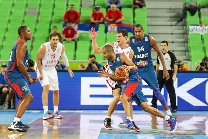 "Eurobasket": Serbija - Prancūzija